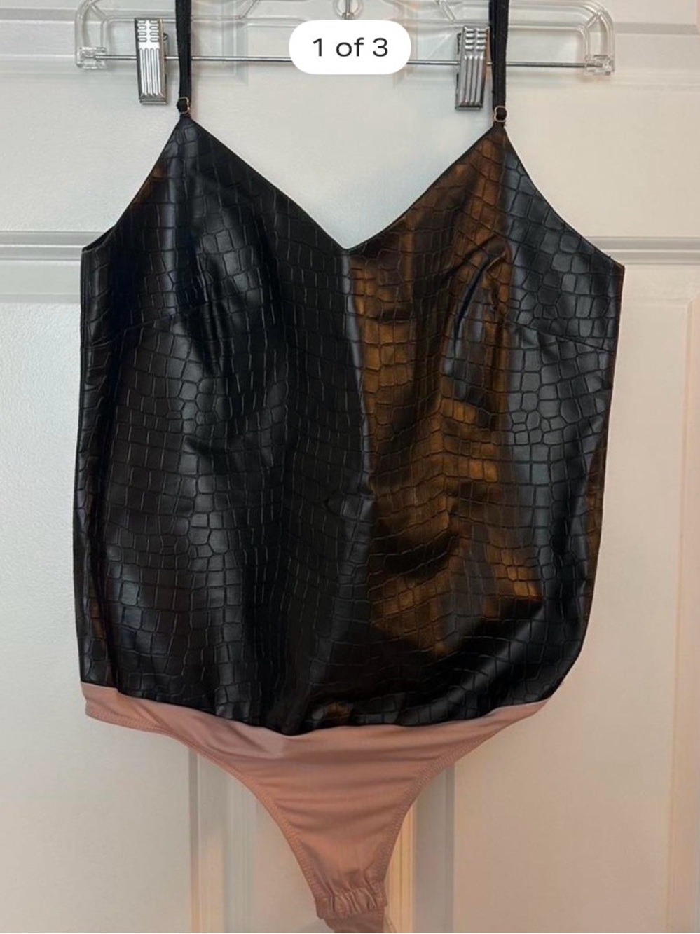Amanda Uprichard Black bodysuit